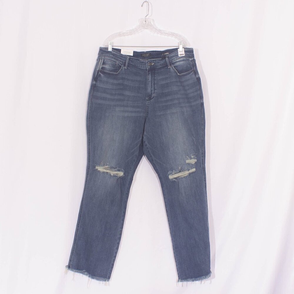 NWT JUDY BLUE High Waist Straight Jeans Size 20W - Picture 3 of 12